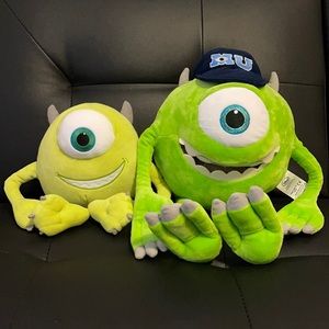 Disney Monsters Inc Stuffed Animals - Mike Wazowski